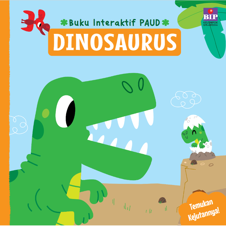 Buku Interaktif PAUD: Dinosaurus