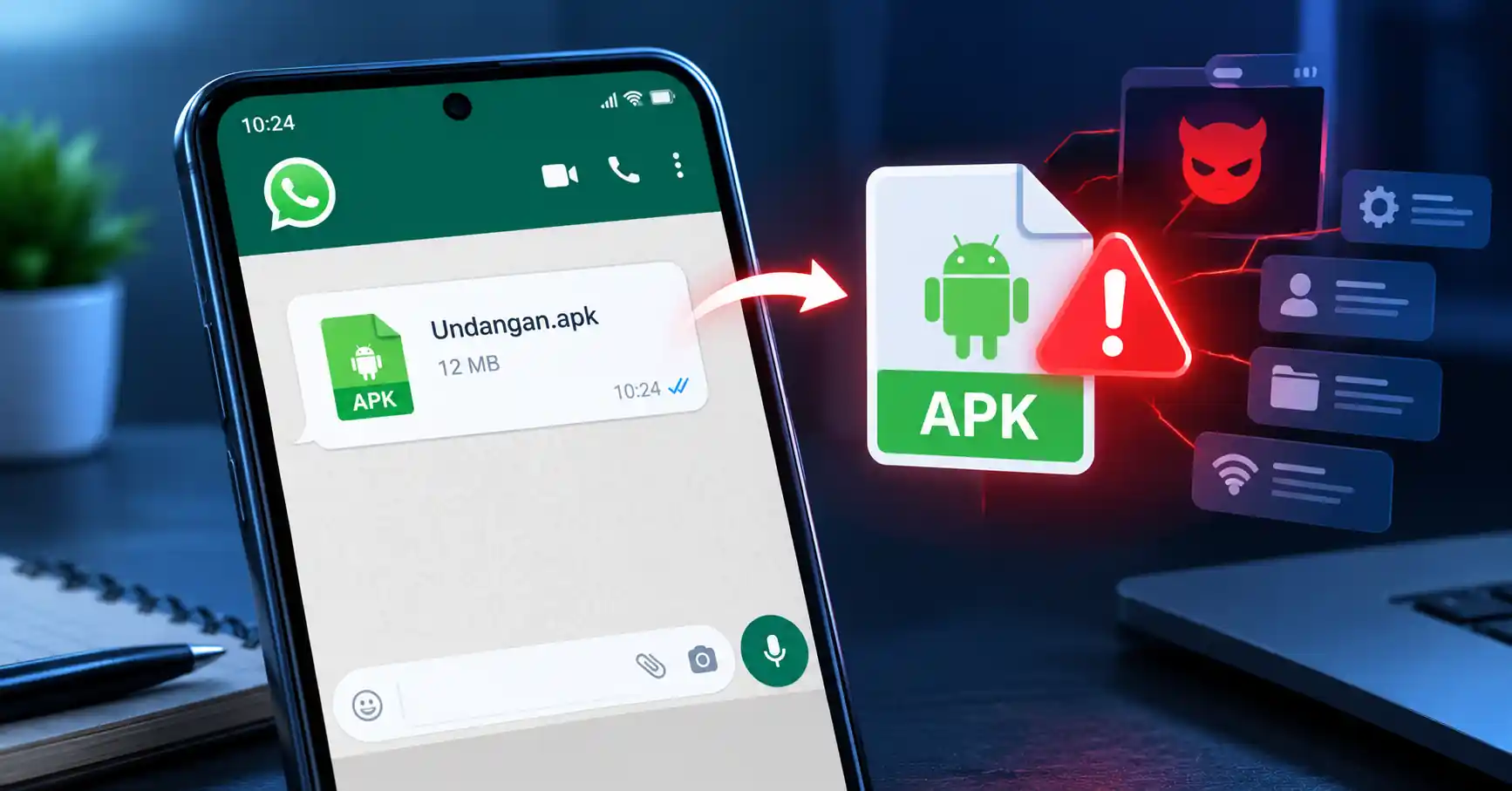 File APK di WhatsApp: Kenali Modus dan Cara Melindungi Diri