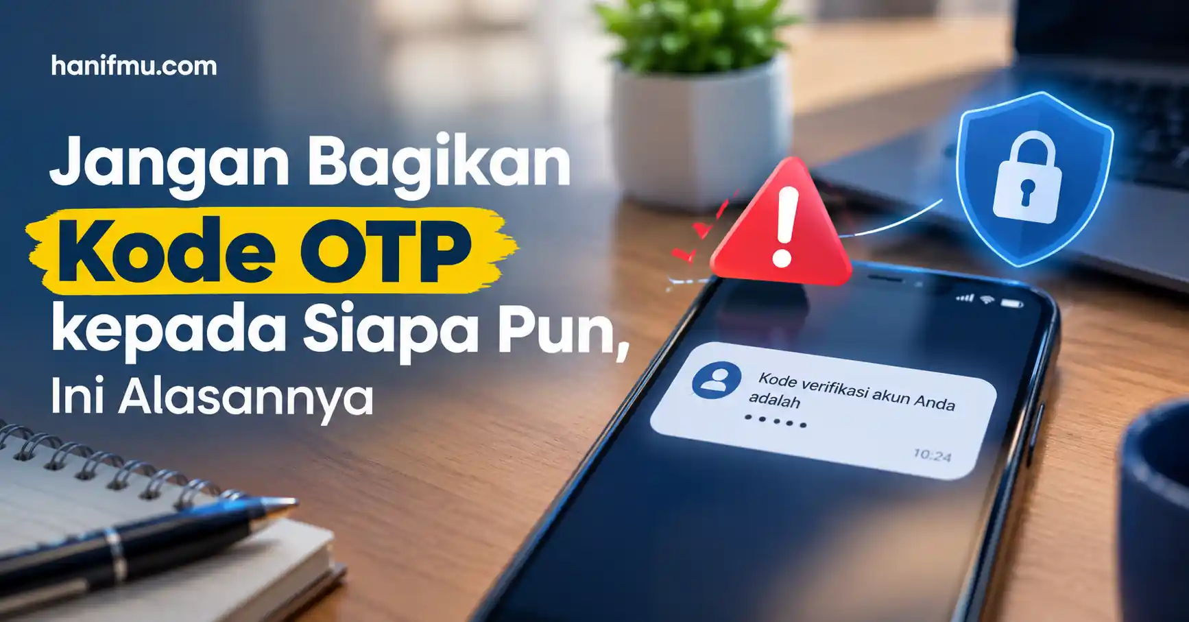 Jangan Bagikan Kode OTP kepada Siapa Pun, Ini Alasannya