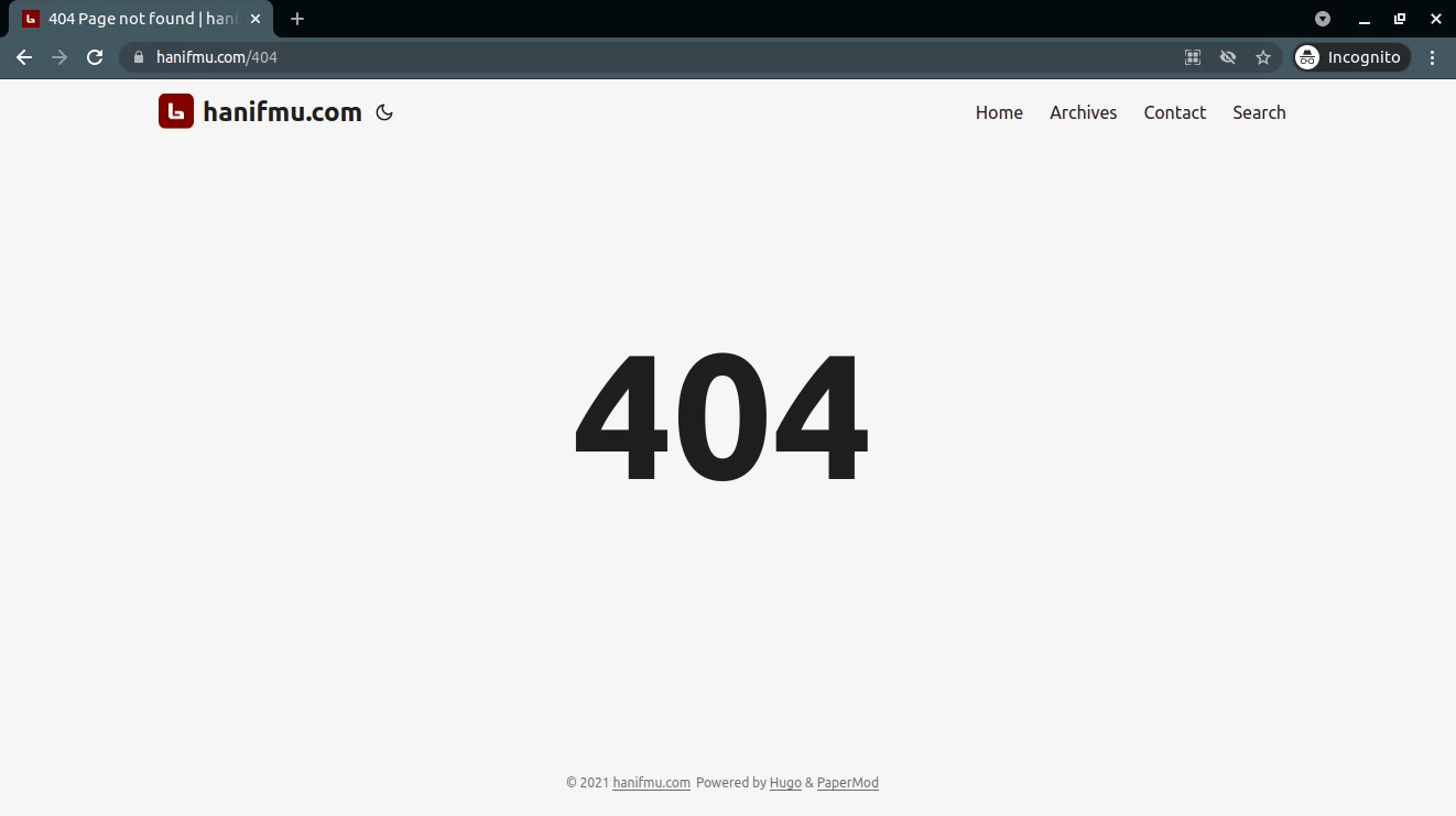 404 Not Found