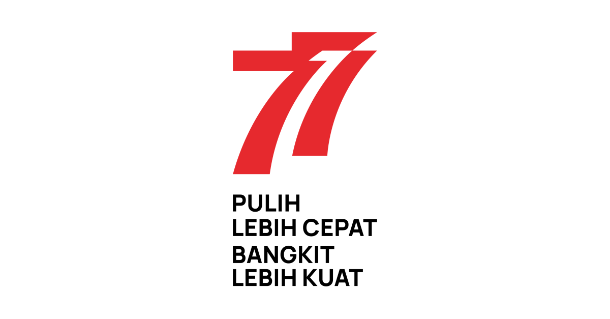 Filosofi Logo Peringatan HUT Ke-77 Kemerdekaan Republik Indonesia Tahun 2022