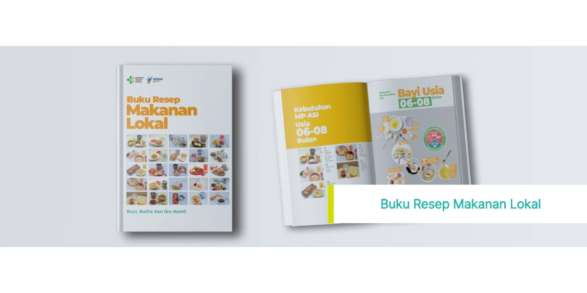 Buku Resep Makanan Lokal untuk Bayi, Balita, dan Ibu Hamil