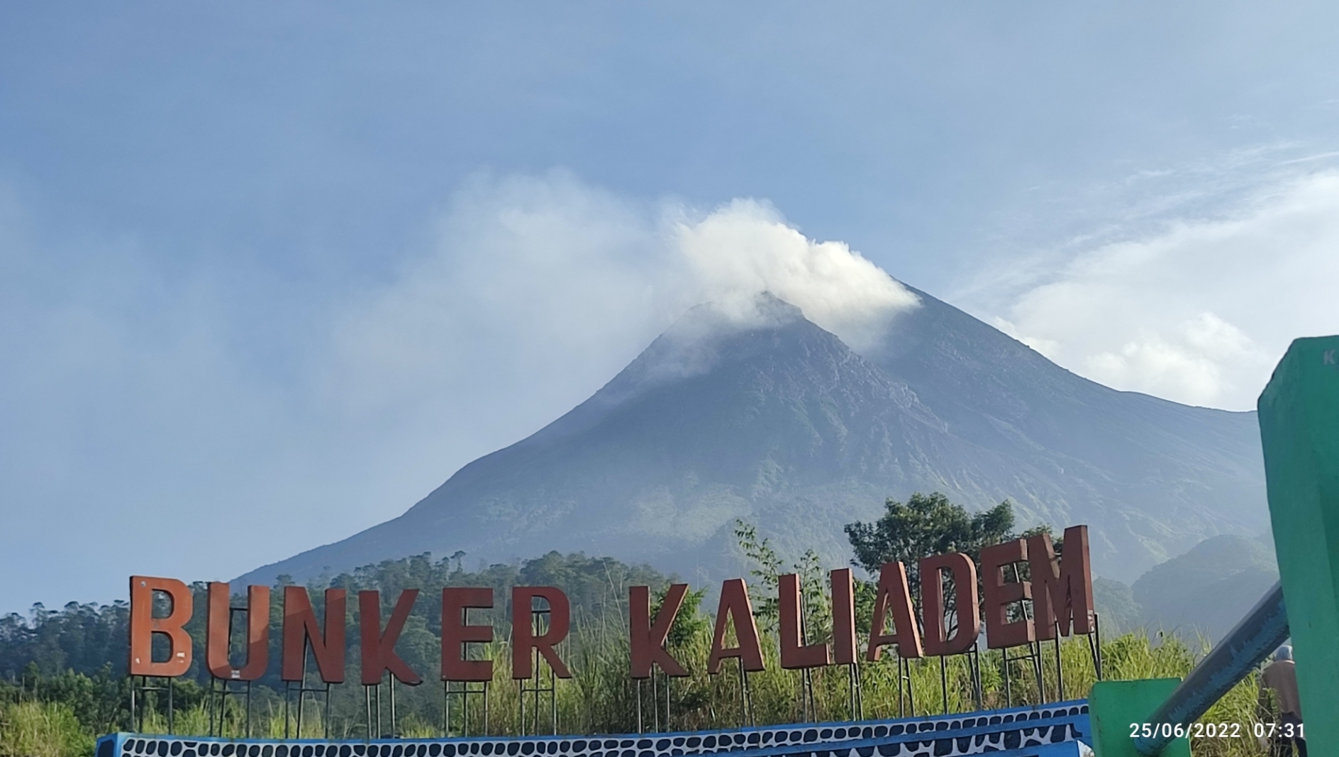 Bunker Kaliadem di Desa Kepuharjo, Kecamatan Cangkringan, Kabupaten Sleman (Dok.: Muhammad Hanif)