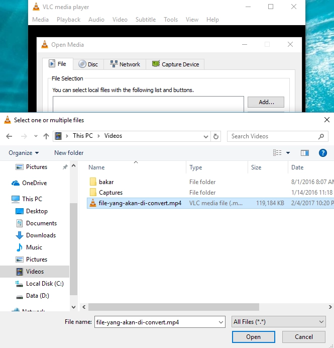  Konversi MP4 Menjadi MP3 Menggunakan VLC