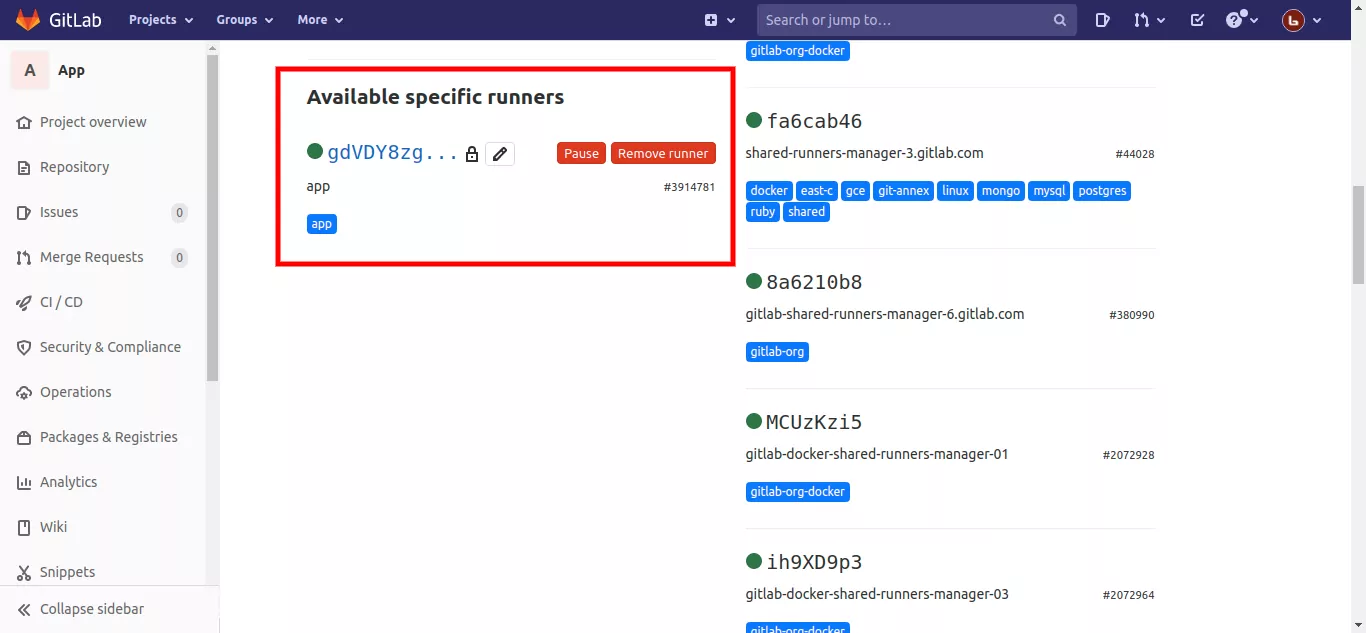  GitLab Runner