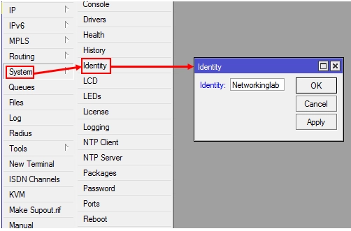  Cara Mengganti Hostname MikroTik