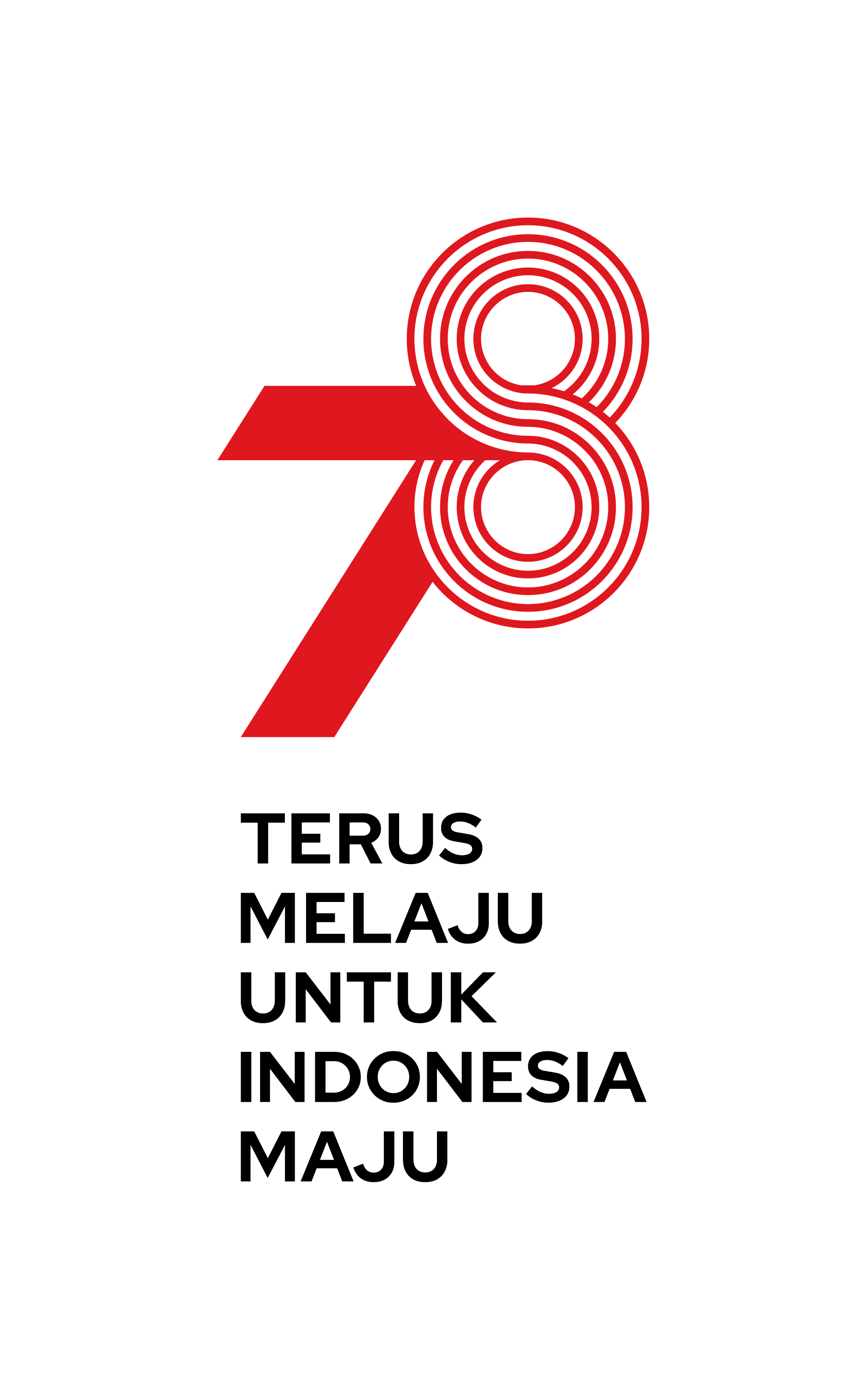  Logo tersier HUT RI ke-78