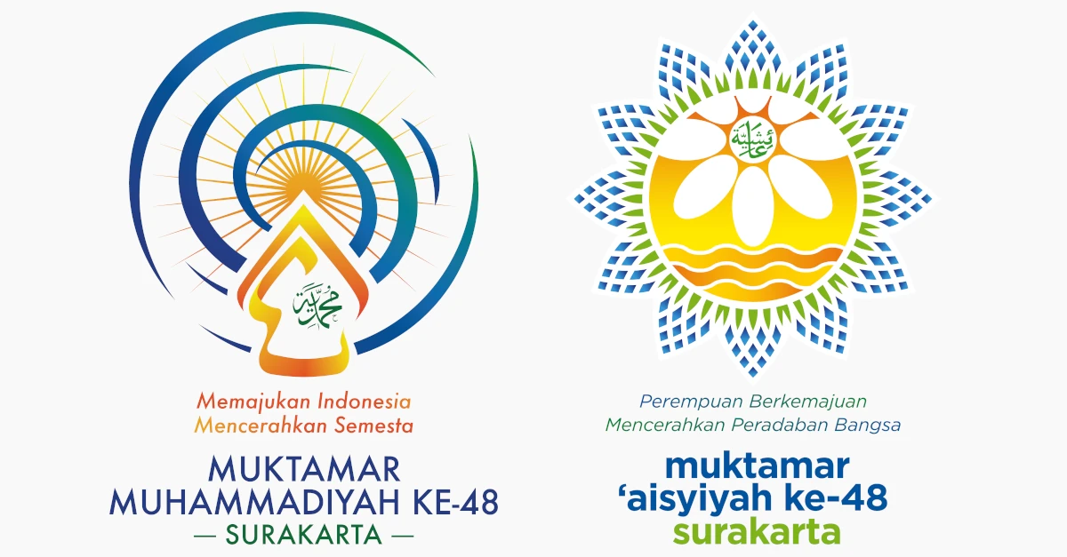 Logo Muktamar Muhammadiyah dan 'Aisyiyah Ke-48