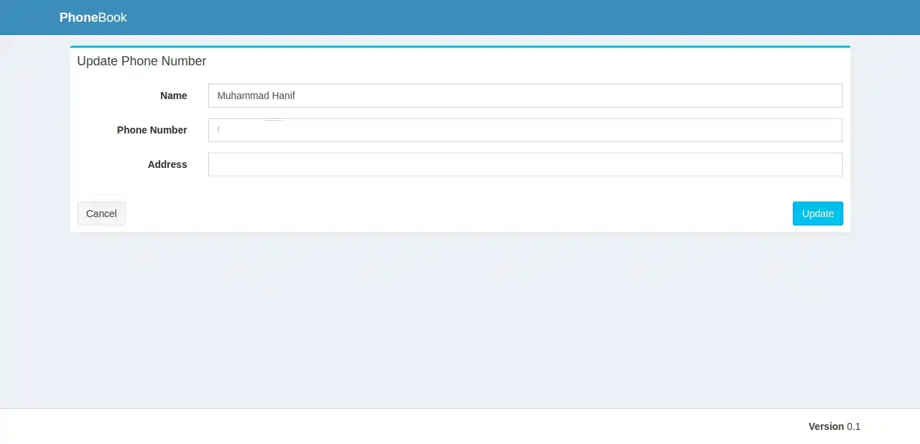 Aplikasi CRUD Menggunakan Flask dan MySQL
