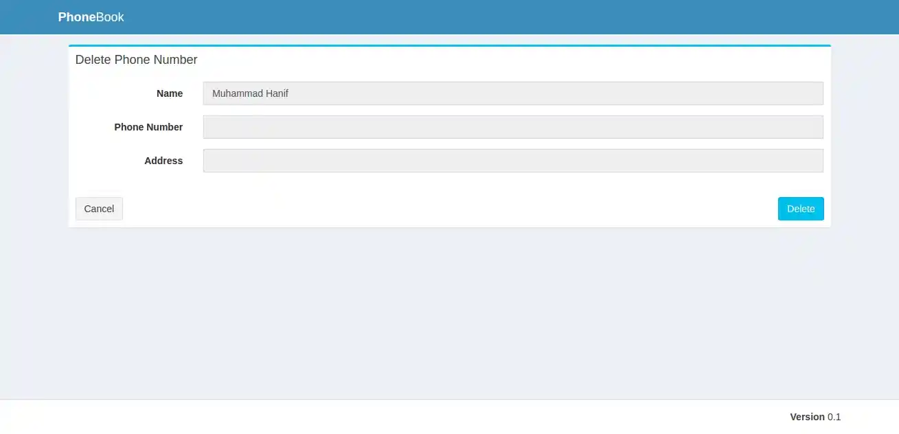 Aplikasi CRUD Menggunakan Flask dan MySQL