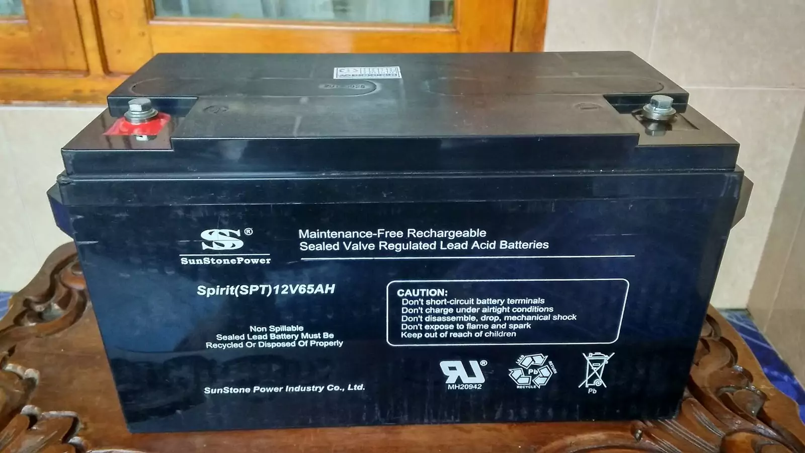  Baterai SunStonePower 12V 65AH