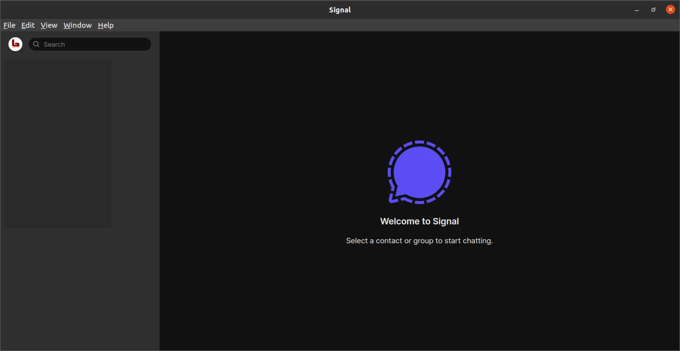  Tampilan Signal di desktop.